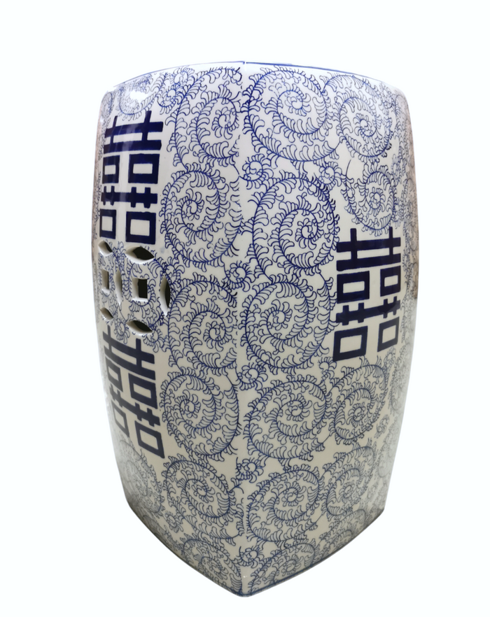 Fine Asianliving Keramische Kruk Keramiek Stoel