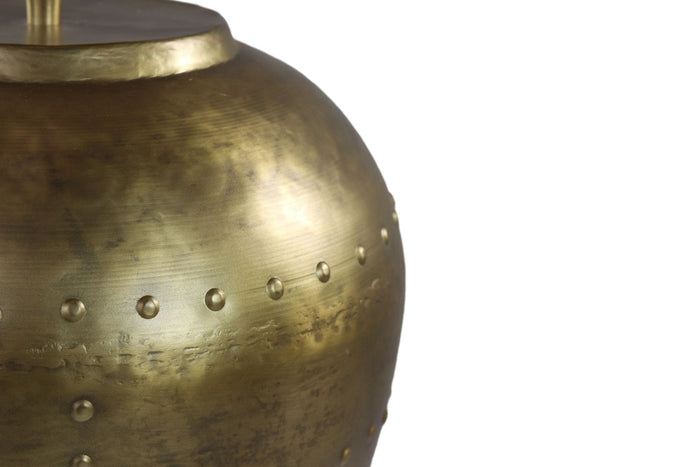 HSM - HSM Collection-Tafellamp Large met Nagels-36x36x50-Goud-metaal