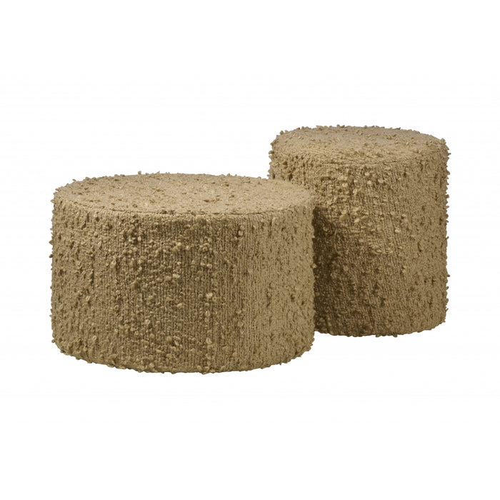 Poef Fano - Katoen - 40x46x40cm (BxHxD)