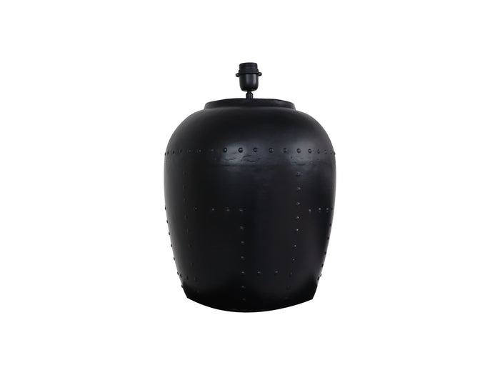 HSM - HSM Collection-Tafellamp Large met Nagels-36x36x50-Zwart-metaal