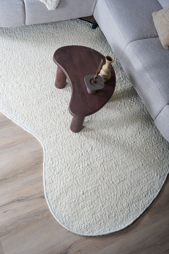 Veer Carpets - Vloerkleed Stone White - Organisch 200 x 280 cm