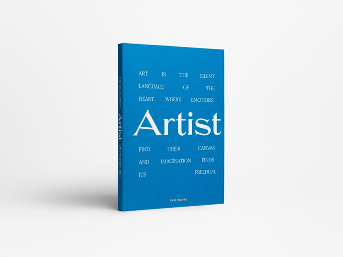 Printworks Frame Boek - Great Art - Tekenmap - Blauw