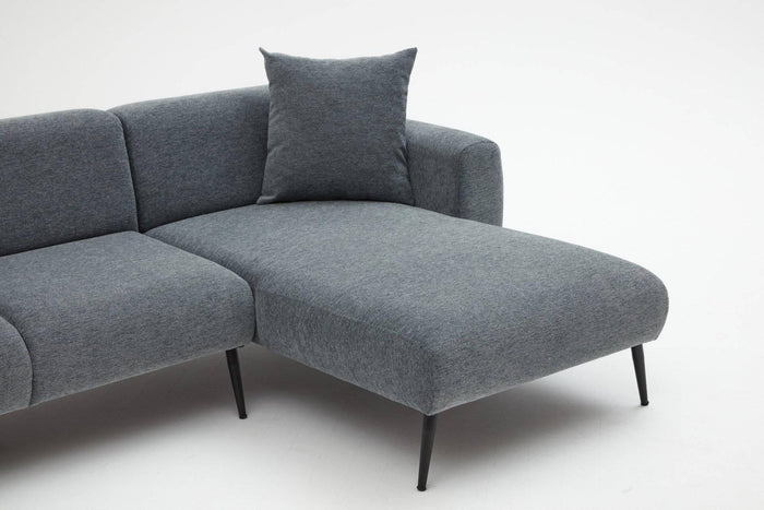 Kalune Design Hoekbank Zeno rechts bouclé