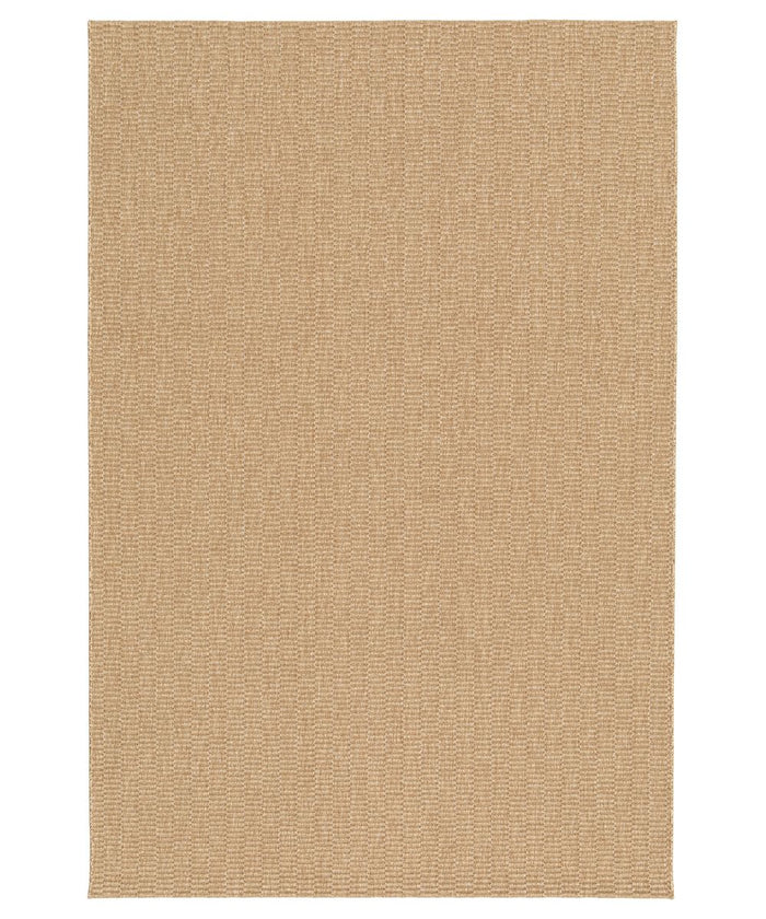 Tapeso Buitenkleed strepen - Corde Grid naturel - 160x230 cm