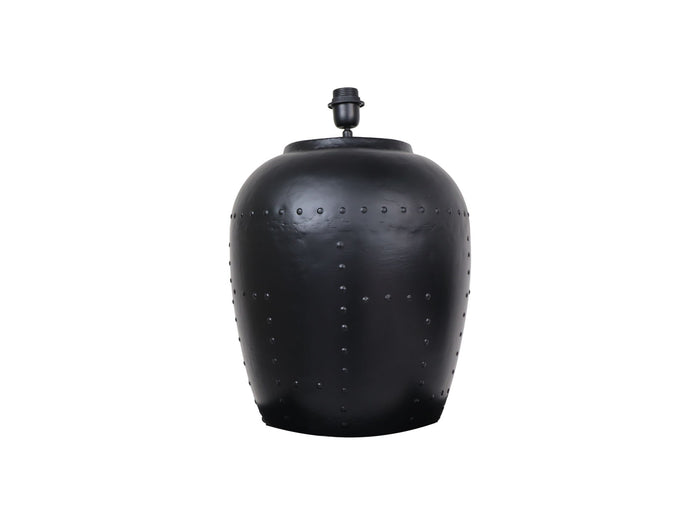 HSM - HSM Collection-Tafellamp Large met Nagels-36x36x50-Zwart-metaal