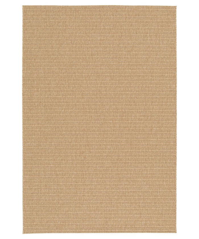 Tapeso Buitenkleed strepen - Corde Ripple naturel - 200x290 cm