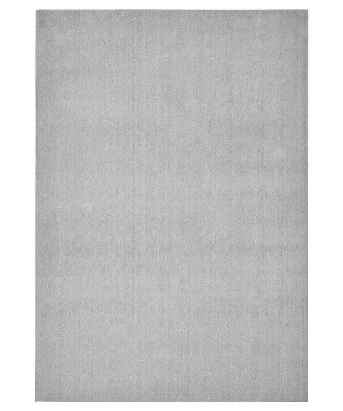 Tapeso Wasbaar vloerkleed - Softwash lichtgrijs - 240x340 cm