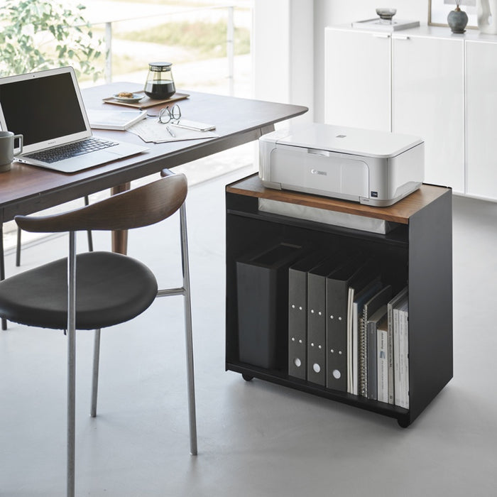 Yamazaki Tower Opbergtrolley - Zwart