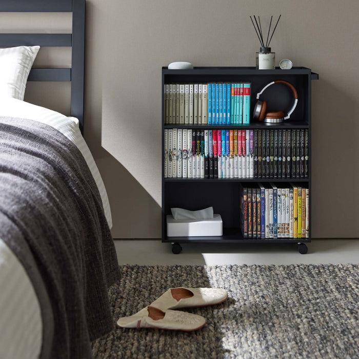 Yamazaki Boekenkast | Boekentrolley - Tower - Zwart