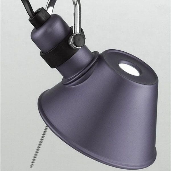 Tolomeo Micro Pinza klemlamp retrofit blauw