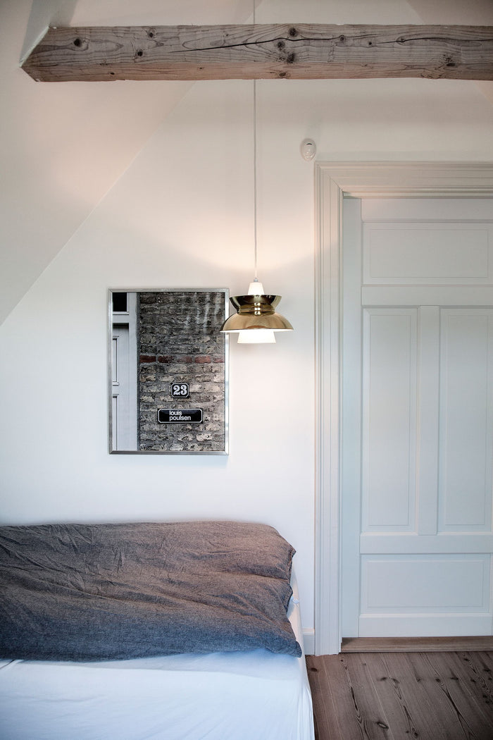 Doo-Wop hanglamp Ø28.3 messing