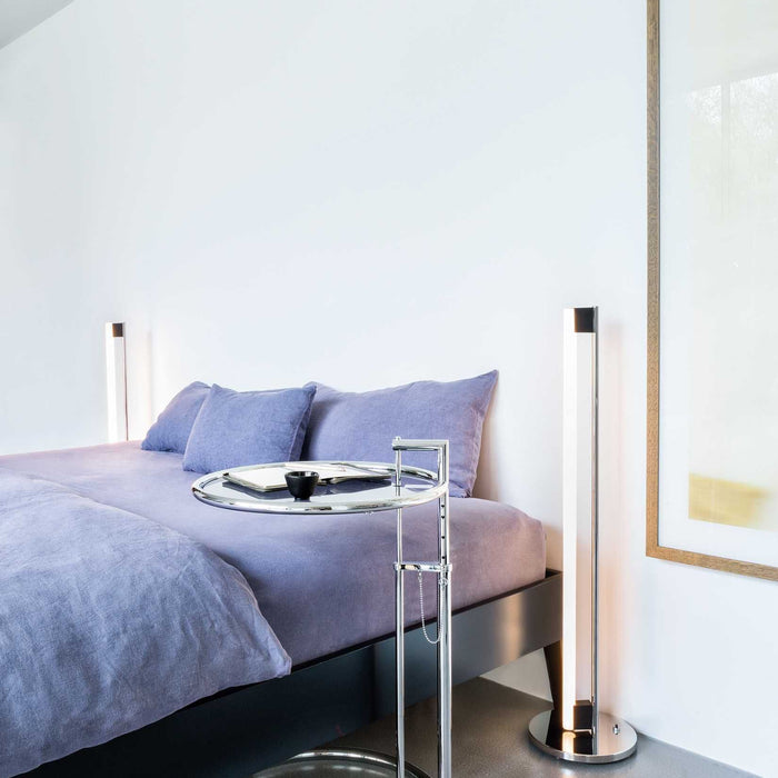 ClassiCon Adjustable Table E 1027 bijzettafel Ø52 zwart blad metaal