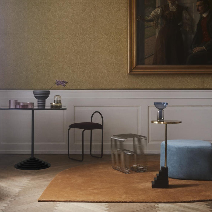 Circum spiegel Ø50 transparant|zwart