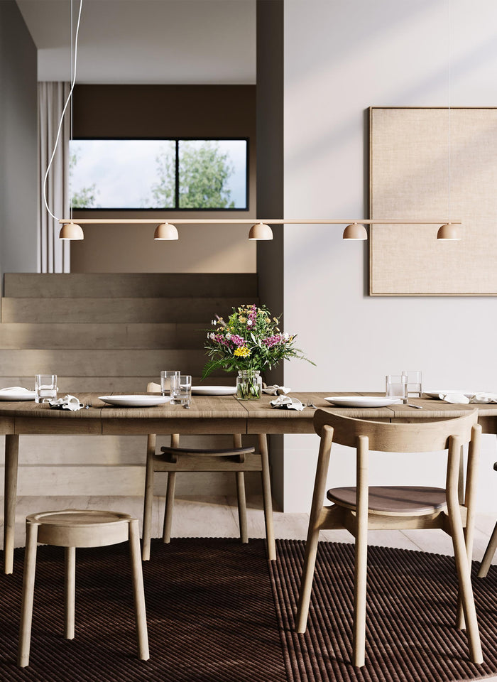 Northern Blush Rail 5 hanglamp LED zwart