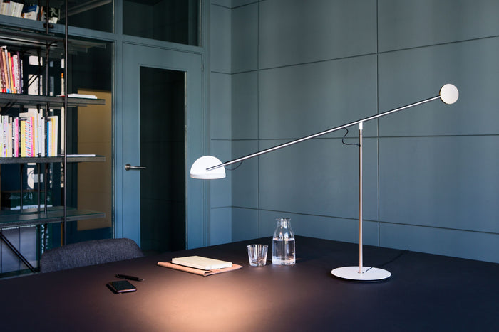 Marset Copérnica M tafellamp LED grafiet-goud-zwart