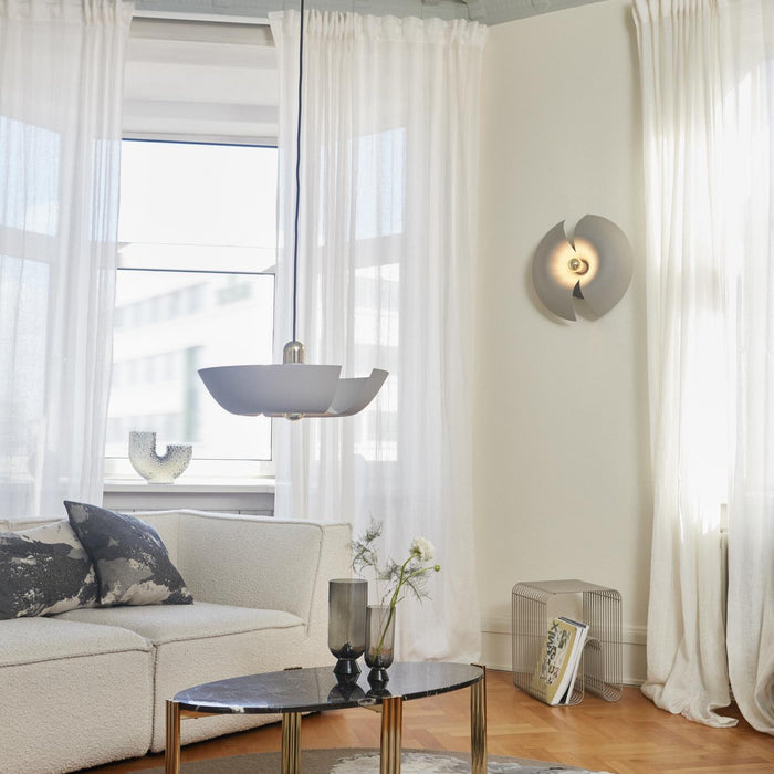 Cycnus wandlamp 45 zwart|goud