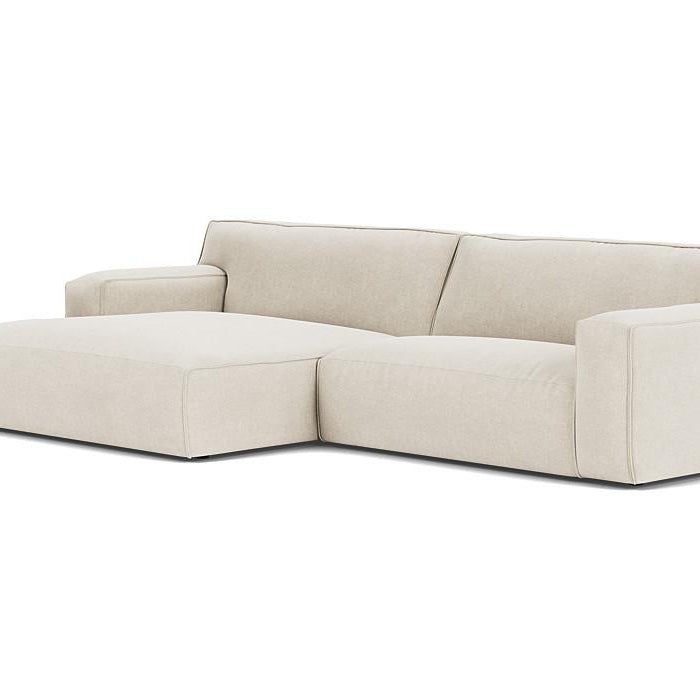 Clay bank met longchair links Alpine 01 natural