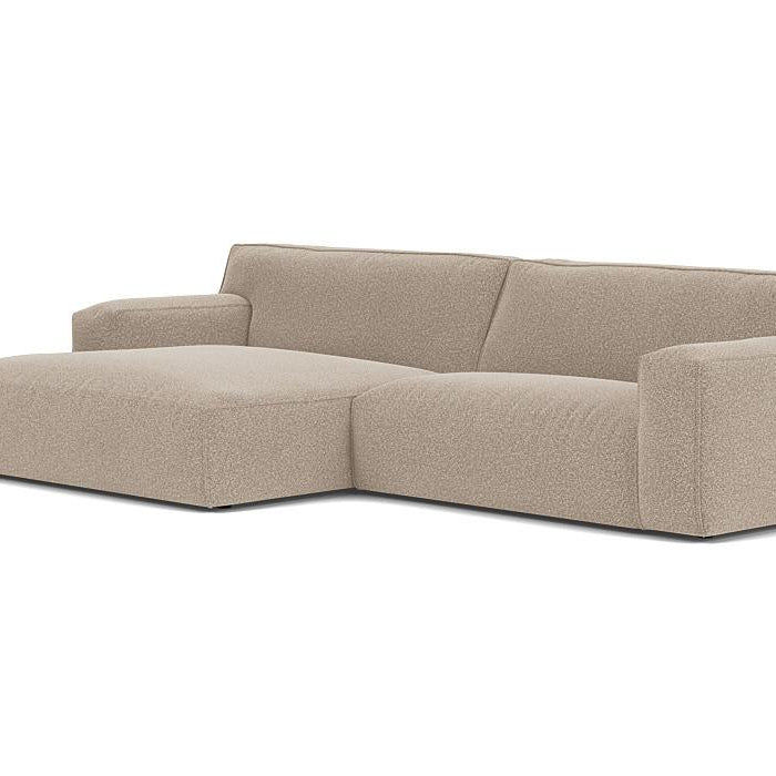 Clay bank met longchair links Alpine 01 natural