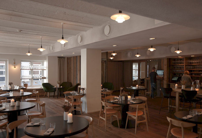 PH 3|2 hanglamp Ø28.5 zwart gemetaliseerd