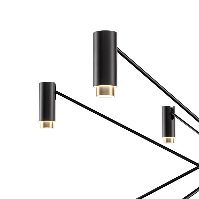 Marset The W hanglamp Ø200 LED zwart|ivoor