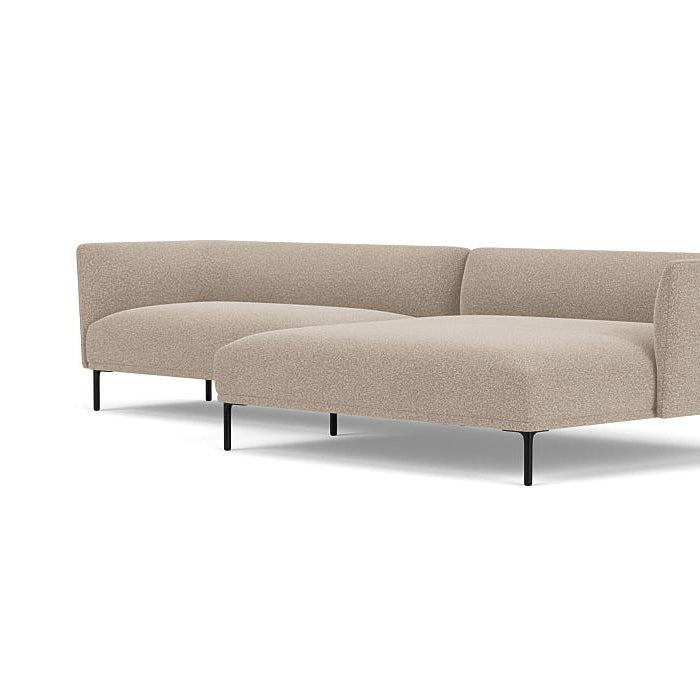 Aku bank met divan rechts Alpine 01 natural