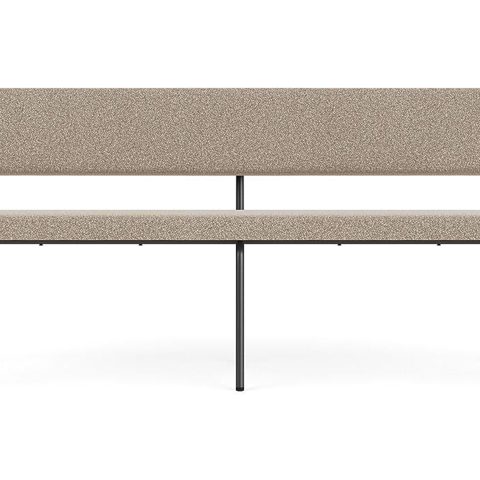 FÉST Monday eetbank 160 zwart Alpine 01 natural