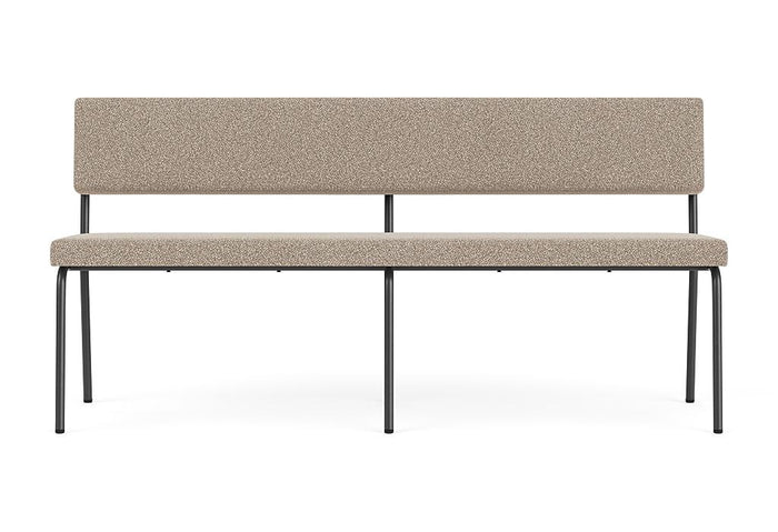 FÉST Monday eetbank 160 zwart Alpine 01 natural