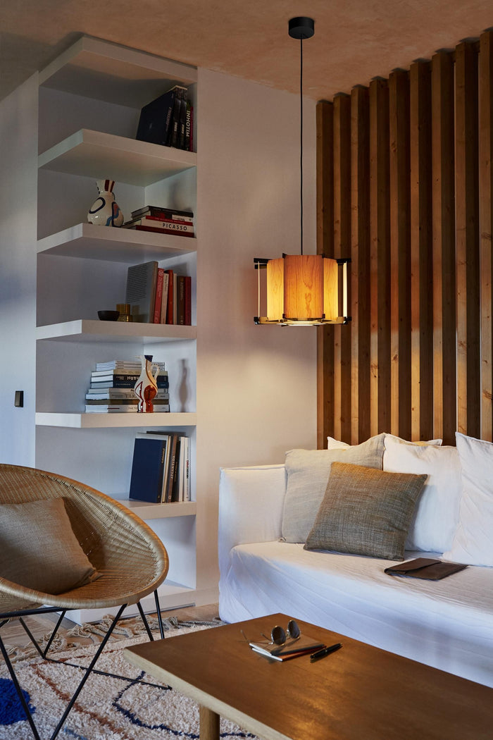 Marset MVV hanglamp Ø45 cherry wood