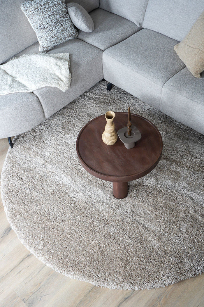 Veer Carpets - Karpet Milano Beige Rond ø200 cm