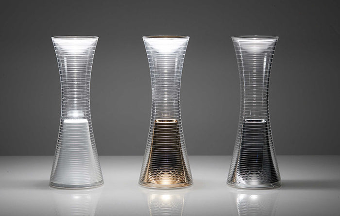 Come Together tafellamp LED oplaadbaar aluminium