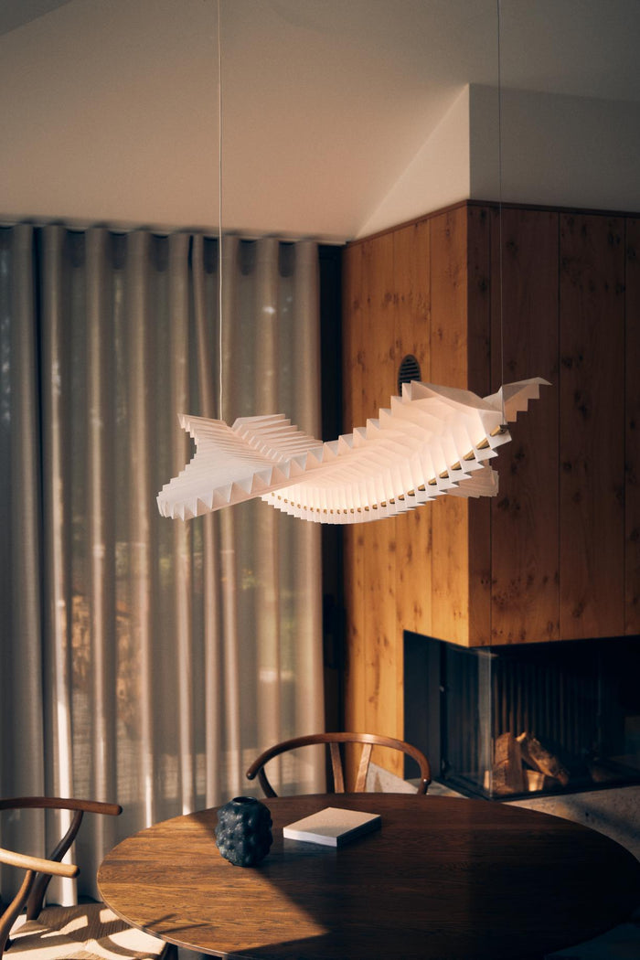 Frandsen Sora hanglamp solid brass|white