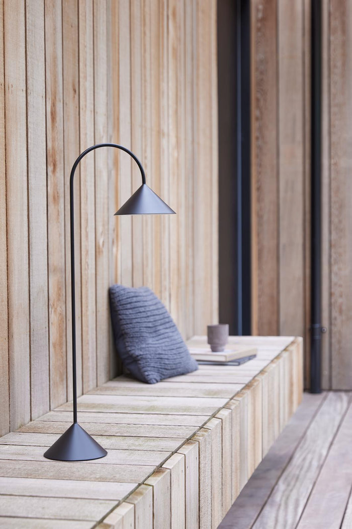 Frandsen Grasp tafellamp H72 LED oplaadbaar brass