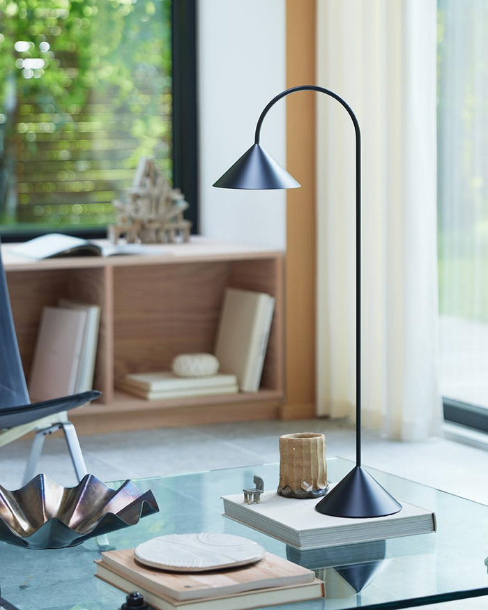 Frandsen Grasp tafellamp H72 LED oplaadbaar brass