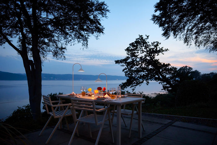 Frandsen Grasp tafellamp H47 LED oplaadbaar brass