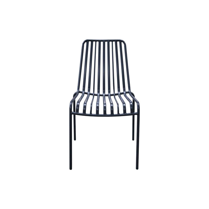 sweeek - Stapelbare stalen tuinstoelen (Set van 2)