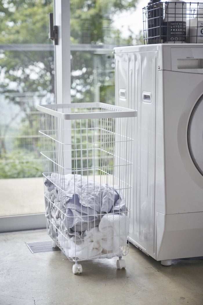 Yamazaki Wasmand op Wielen - Tower - Wit