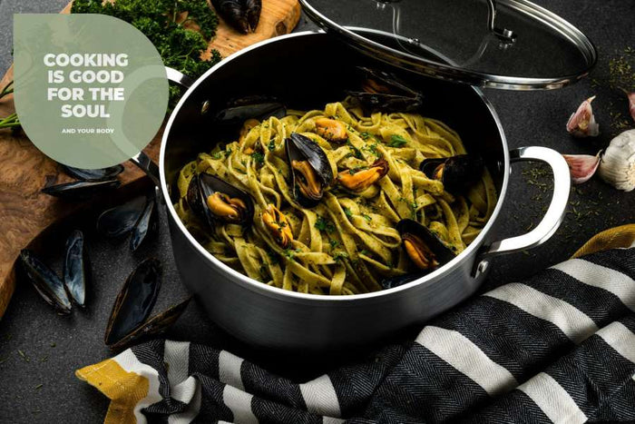 ISENVI Victoria Forged Chef du Jour - Pannenset 19 delig - RVS grepen