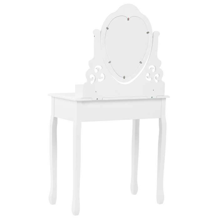 Beliani - DIVA - Kaptafel - Wit - MDF