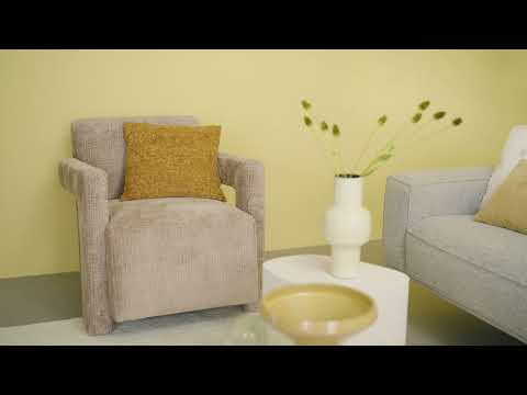 Hoekbank Alford - Beige - Textiel - 260x85x208cm (BxHxD)