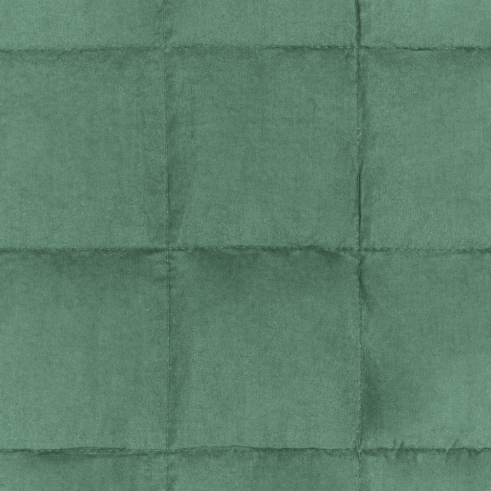 Beliani - NEREID - Verzwaringsdeken - Groen - 100 x 150 cm - Polyester