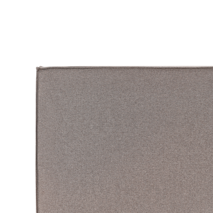 Beliani - MOISSAC - Bed - Taupe - 180 x 200 cm - Polyester