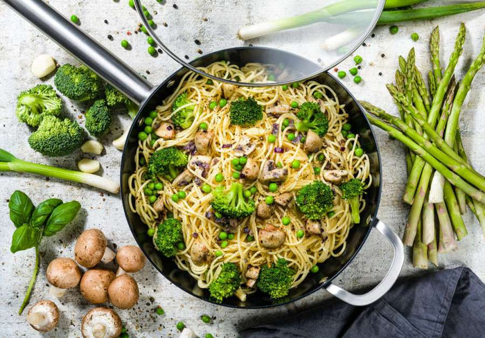 ISENVI Murray keramische hapjespan 26 CM - RVS greep