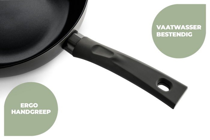 ISENVI Avon keramische grillpan 26 CM - Ergo greep