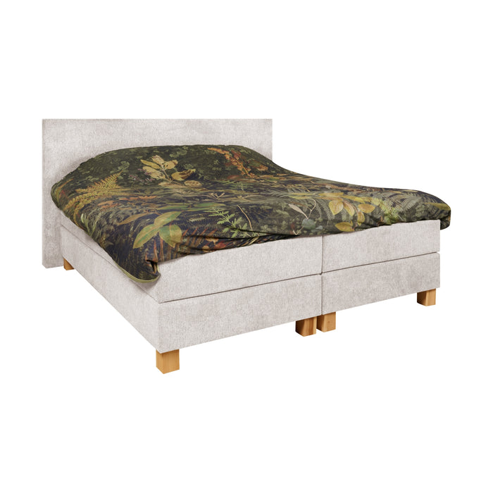 Boxspring Valencia - Beige - Textiel