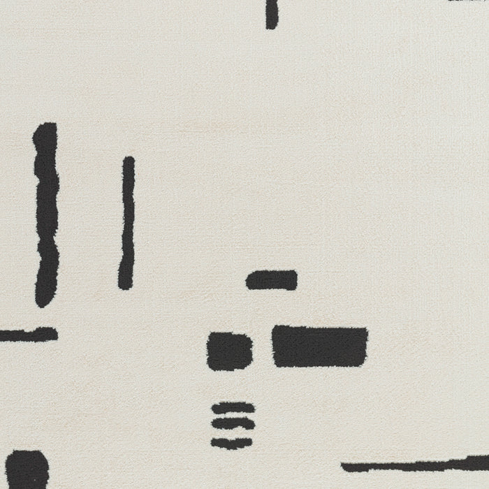 by fonQ Wibb Vloerkleed 200 x 275 cm - Zwart