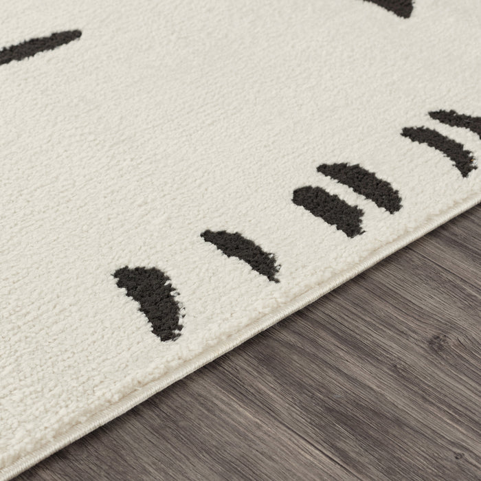 by fonQ Wibb Vloerkleed 200 x 275 cm - Zwart