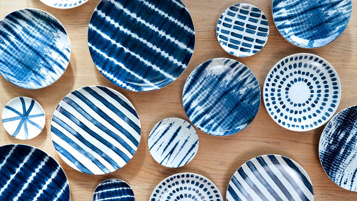 vtwonen Tie-Dye Borden - Ontbijtborden - Serviesset van 4 - 23cm