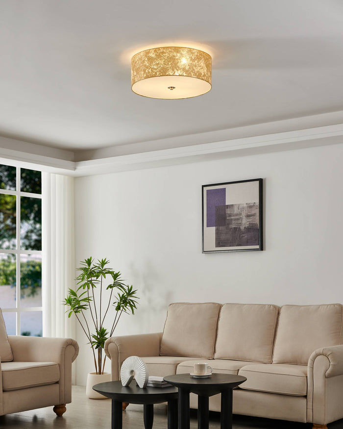 EGLO Viserbella Plafondlamp - E27 - Ø 47 cm - Champagne|Goud