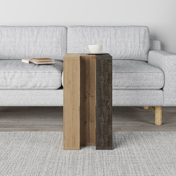 Calicosy - Bijzettafel MACHA - H57 cm - Bruin