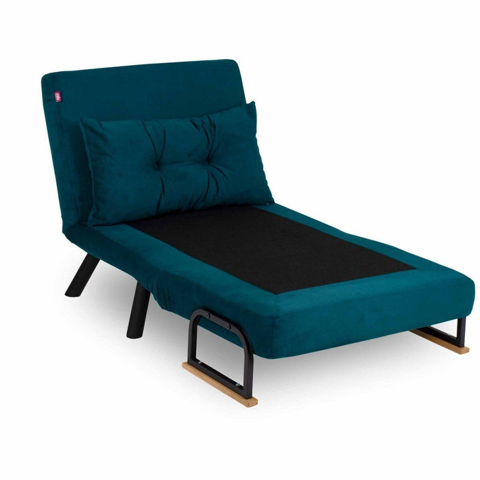 Calicosy - Slaapfauteuil SANDO - B67 cm - Groen
